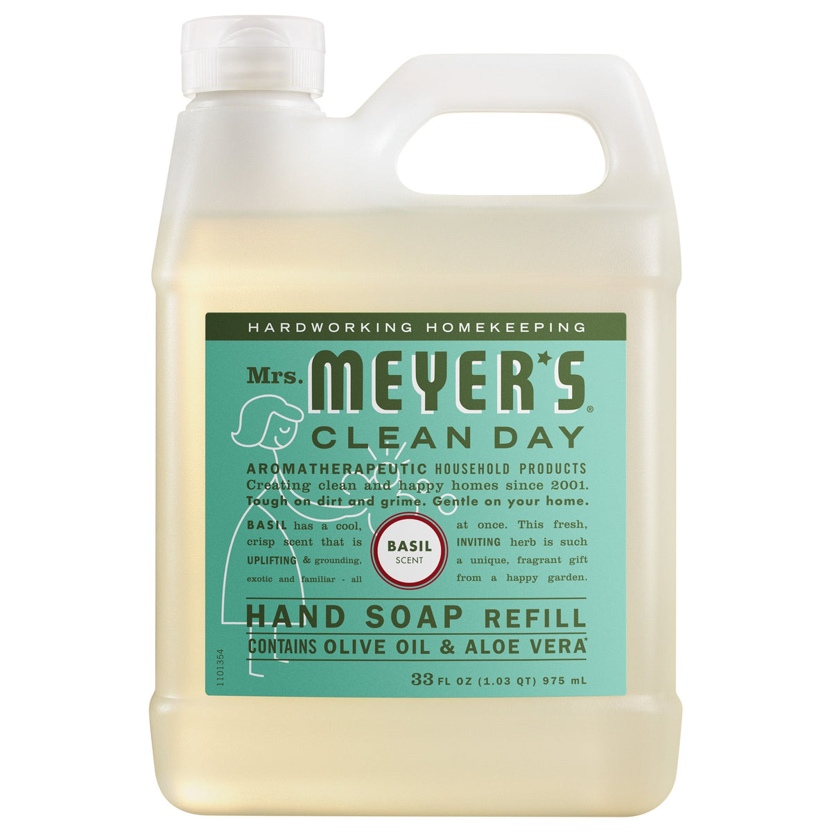 Basil Liquid Hand Soap Refill